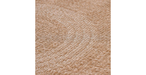 OUTDOORTEPPICH 120/120 cm Comilla Beige - Beige, Basics, Textil (120/120cm) - Novel