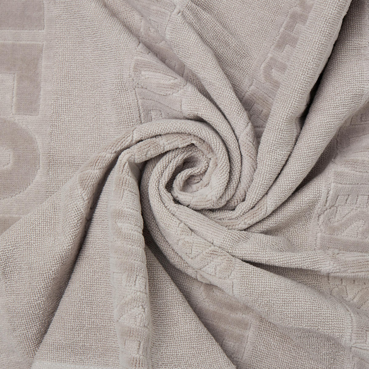 HANDTUCH RUNNING LOGO Grau  - Grau, Basics, Textil (60/100cm) - Diesel