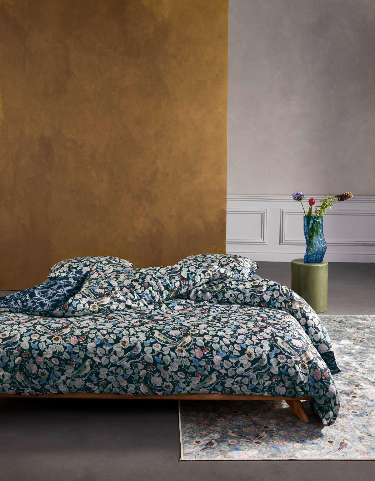 BETTWÄSCHE Aleste Satin 135/200 cm  - Grau, KONVENTIONELL, Textil (135/200cm) - Essenza