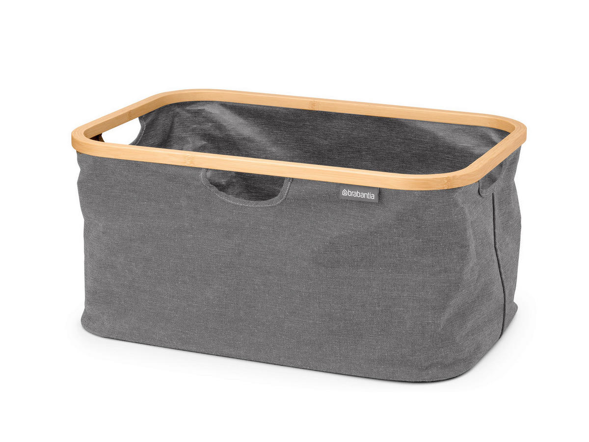 WÄSCHEKORB - Dunkelgrau, Basics, Textil (36/54/26.5cm) - Brabantia