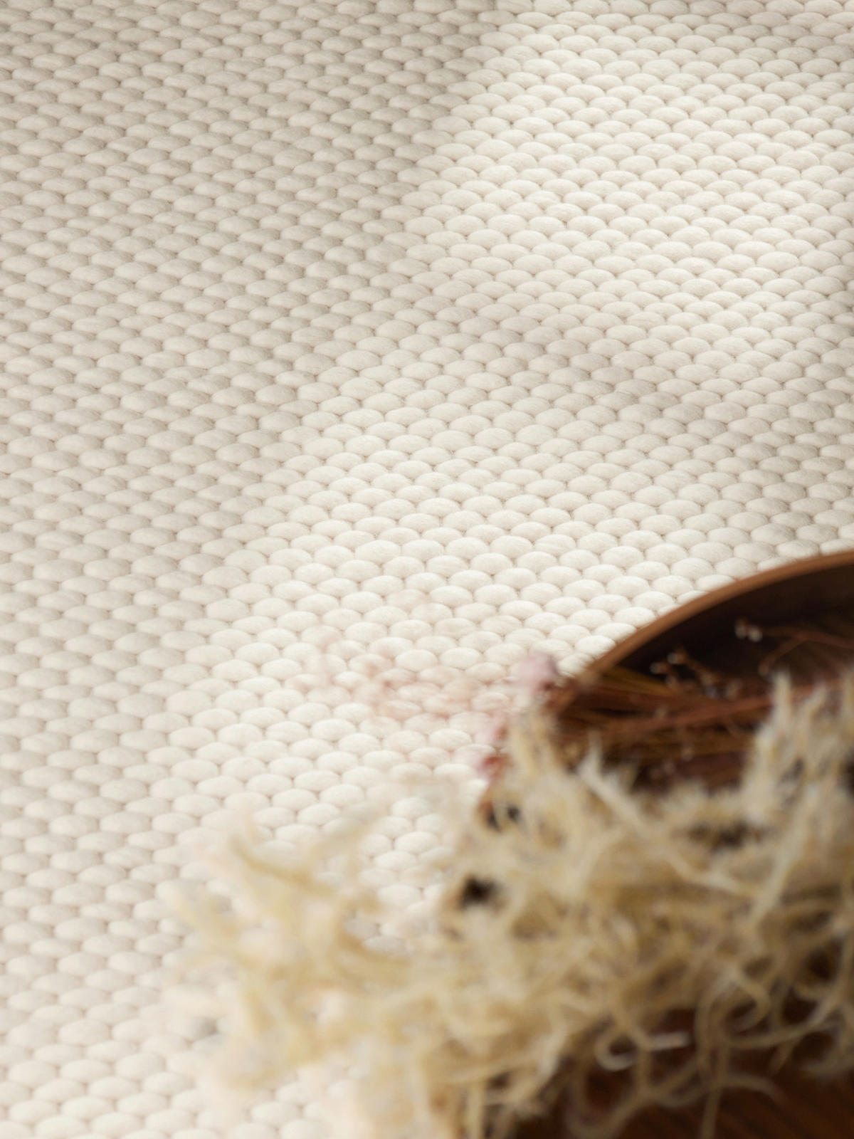 WOLLTEPPICH 160/230 cm Lyon Creme rechteckig  - Creme, Basics, Textil (160/230cm) - Elle Decoration