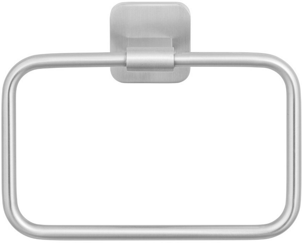 HANDTUCHHALTER Edelstahlfarben  - Edelstahlfarben, KONVENTIONELL, Metall (19/14,5/6,5cm) - Wenko