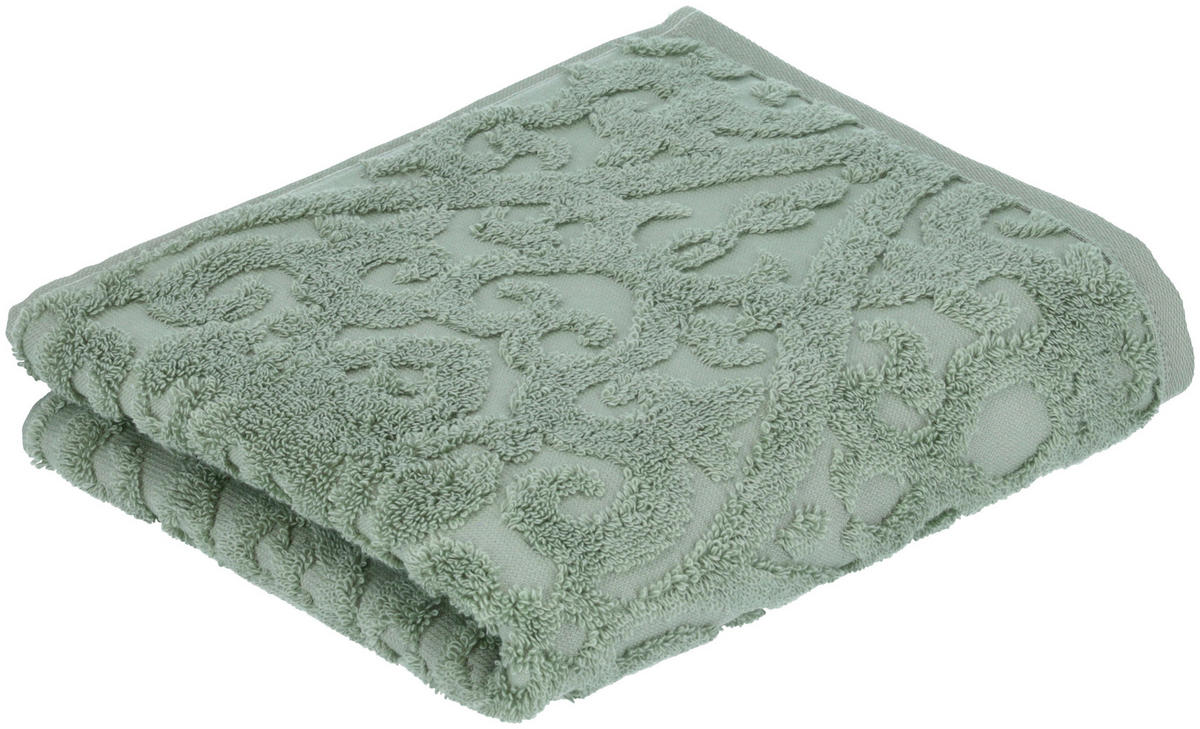 HANDTUCH 50/100 cm Fidelio Grün  - Grün, Basics, Textil (50/100cm) - Vossen
