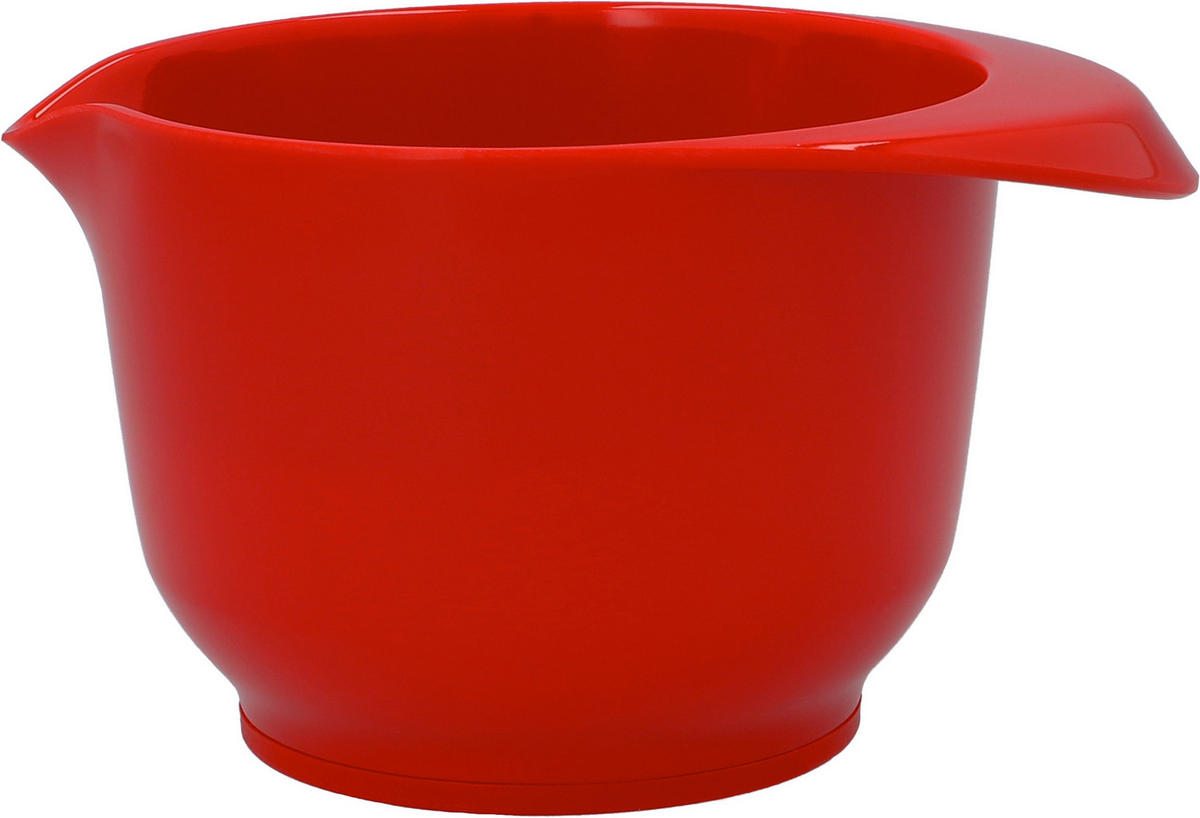 RÜHRSCHÜSSEL - Rot, Basics, Kunststoff (0,5l) - Birkmann