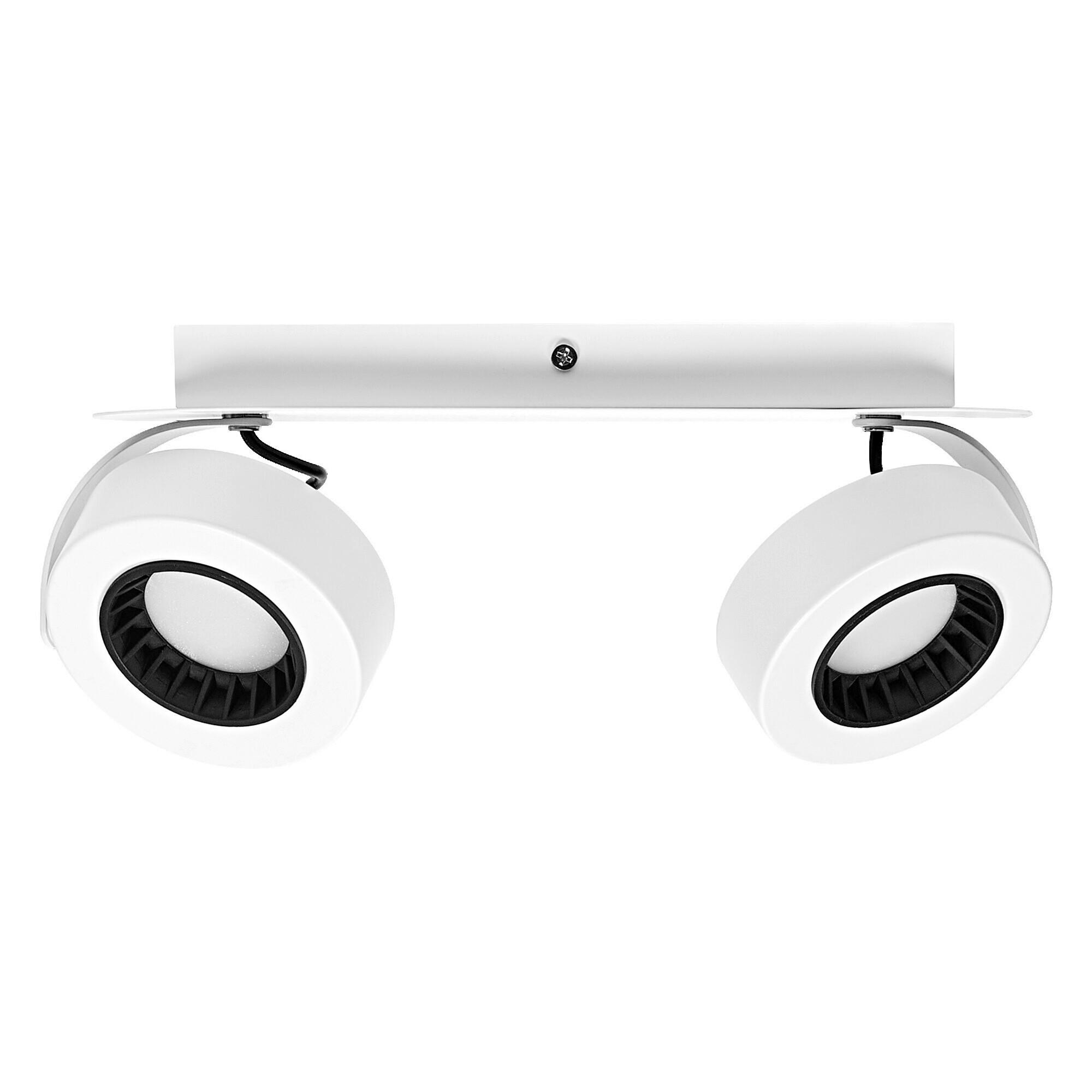 LED-STRAHLER 30/10/10,5 cm   - Weiß, Basics, Kunststoff/Metall (30/10/10,5cm) - Osram