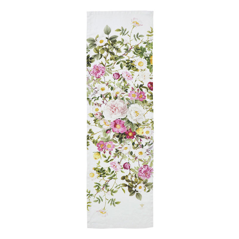 TISCHLÄUFER ROSE FLOWER GARDEN 45/145 cm  - Hellrosa, Basics, Textil (45/145cm)
