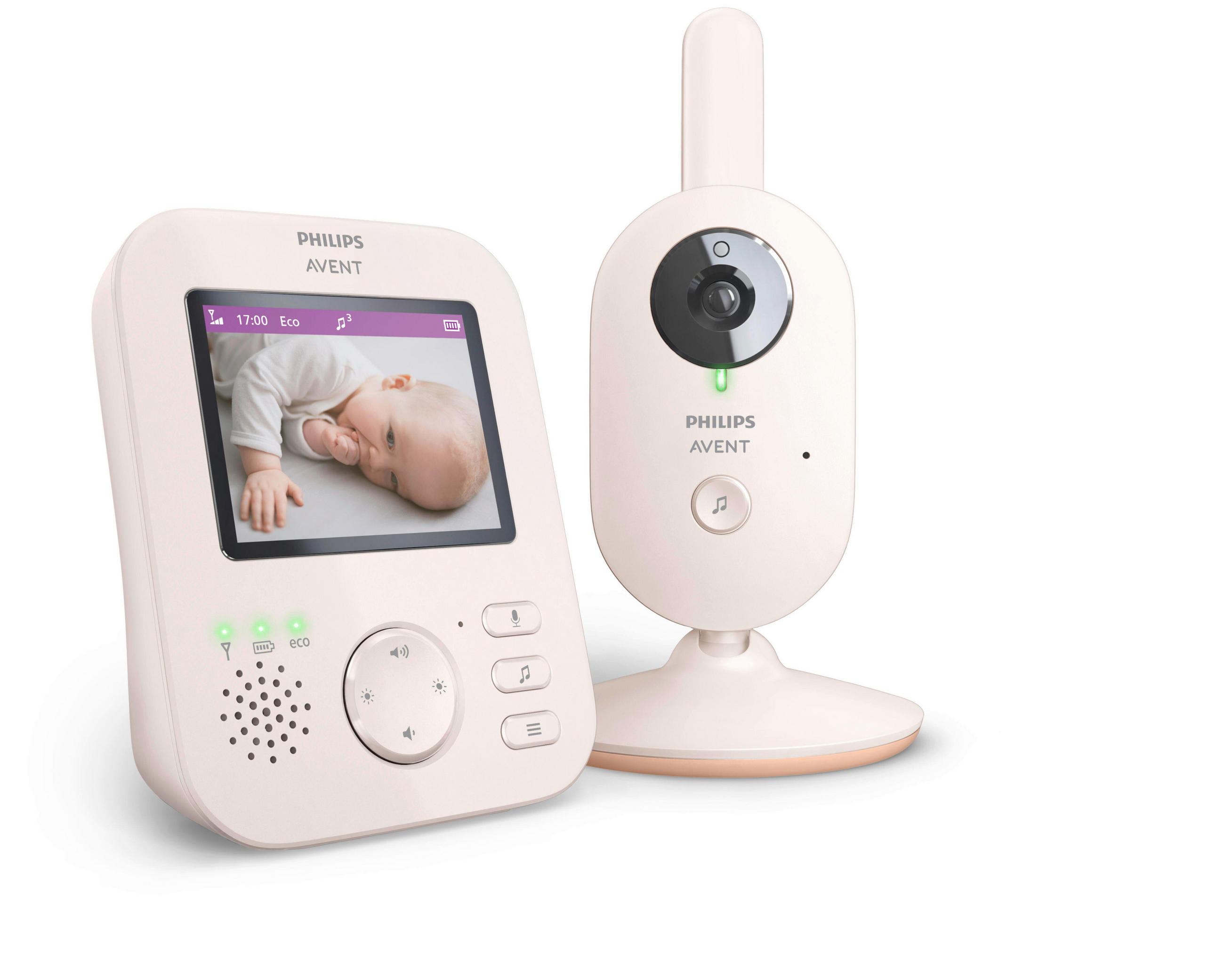 BEBI ALARM - bela, Osnovno, plastika (19,2/13,5/10,5cm) - Avent