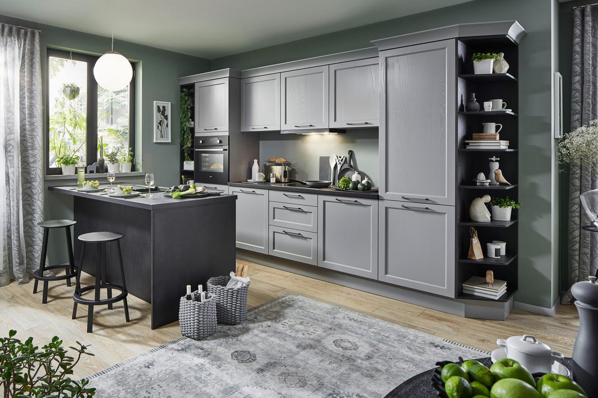 EINBAUKÜCHE BRISTOL SELECTION  - LIFESTYLE, Holzwerkstoff - Moderano