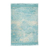 FLACHWEBETEPPICH 120/170 cm Dolce Vita 125 Petrol  - Petrol, Design, Textil (120/170cm) - Novel
