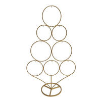 DEKOBAUM  - Goldfarben, Basics, Metall (35,5/58/16cm) - X-Mas