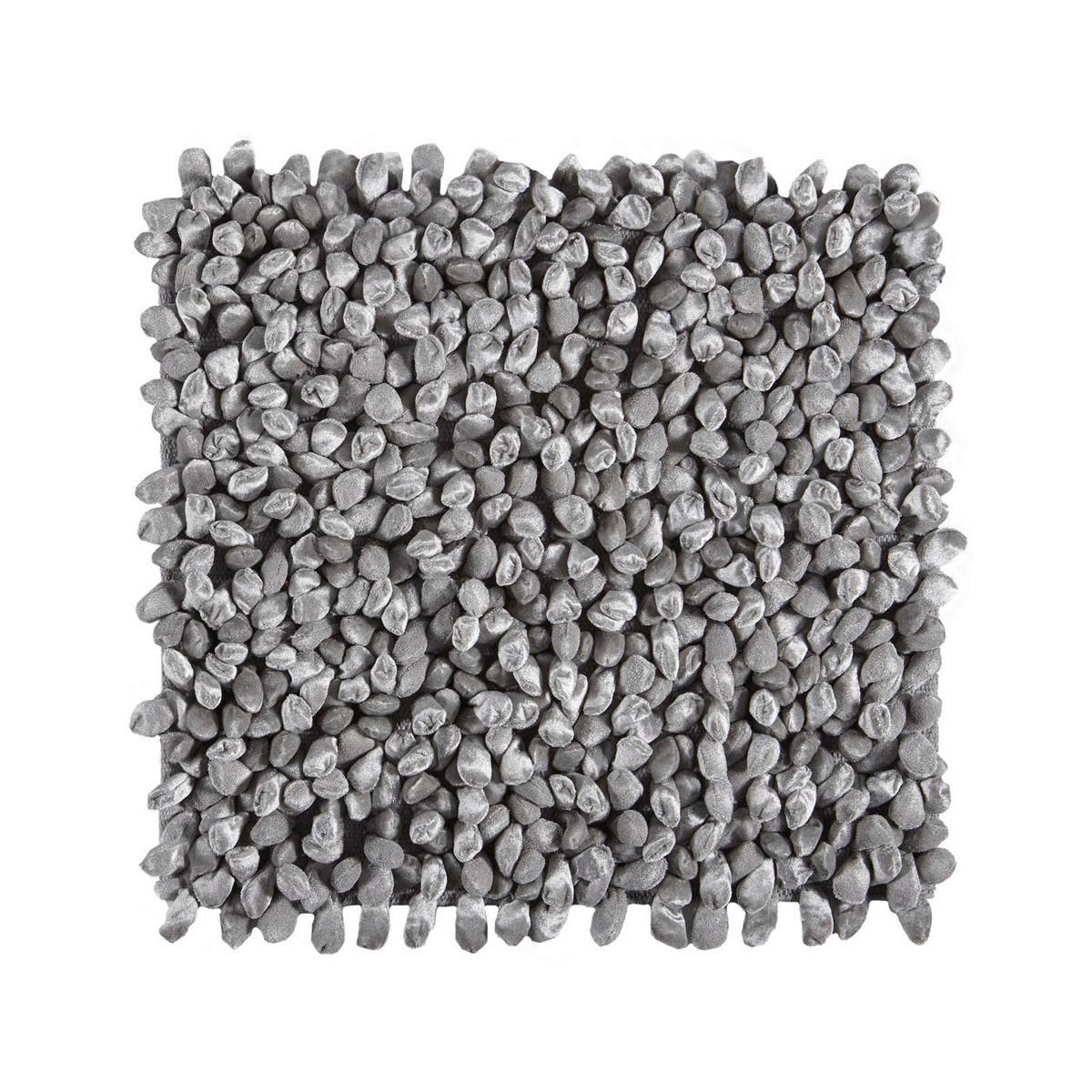 BADEMATTE ROCCA Grau 60/60 cm  - Grau, Basics, Textil (60/60cm) - Aquanova