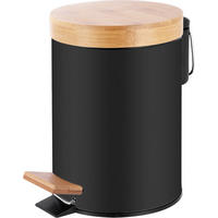 KANTA SA PAPUČICOM  3 l   - prirodna boja/crna, Osnovno, metal/plastika (16,8cm) - Homeware