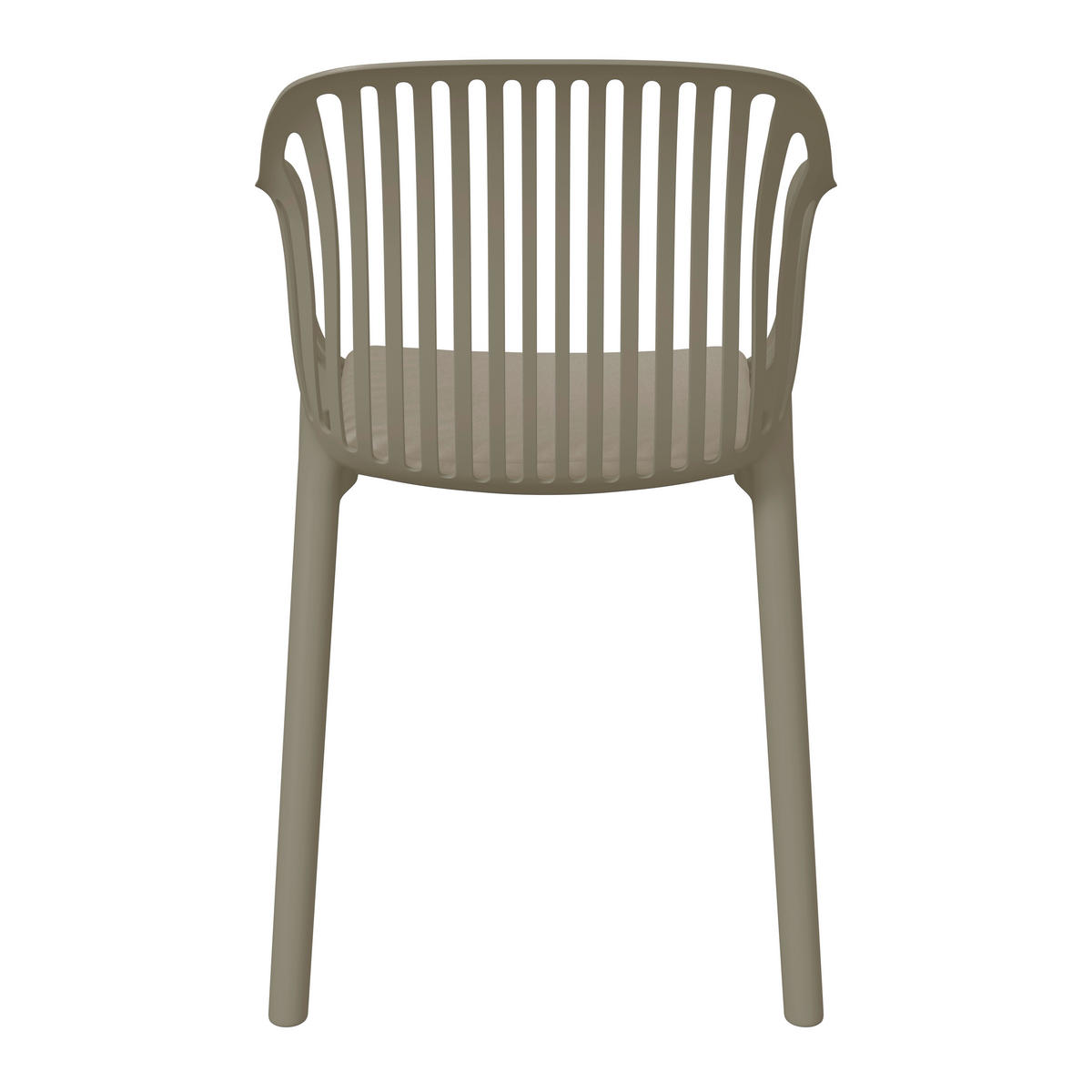 STAPELSESSEL in Kunststoff, Textil Beige  - Beige, Basics, Kunststoff/Textil (55/80/60cm) - Ambia Garden