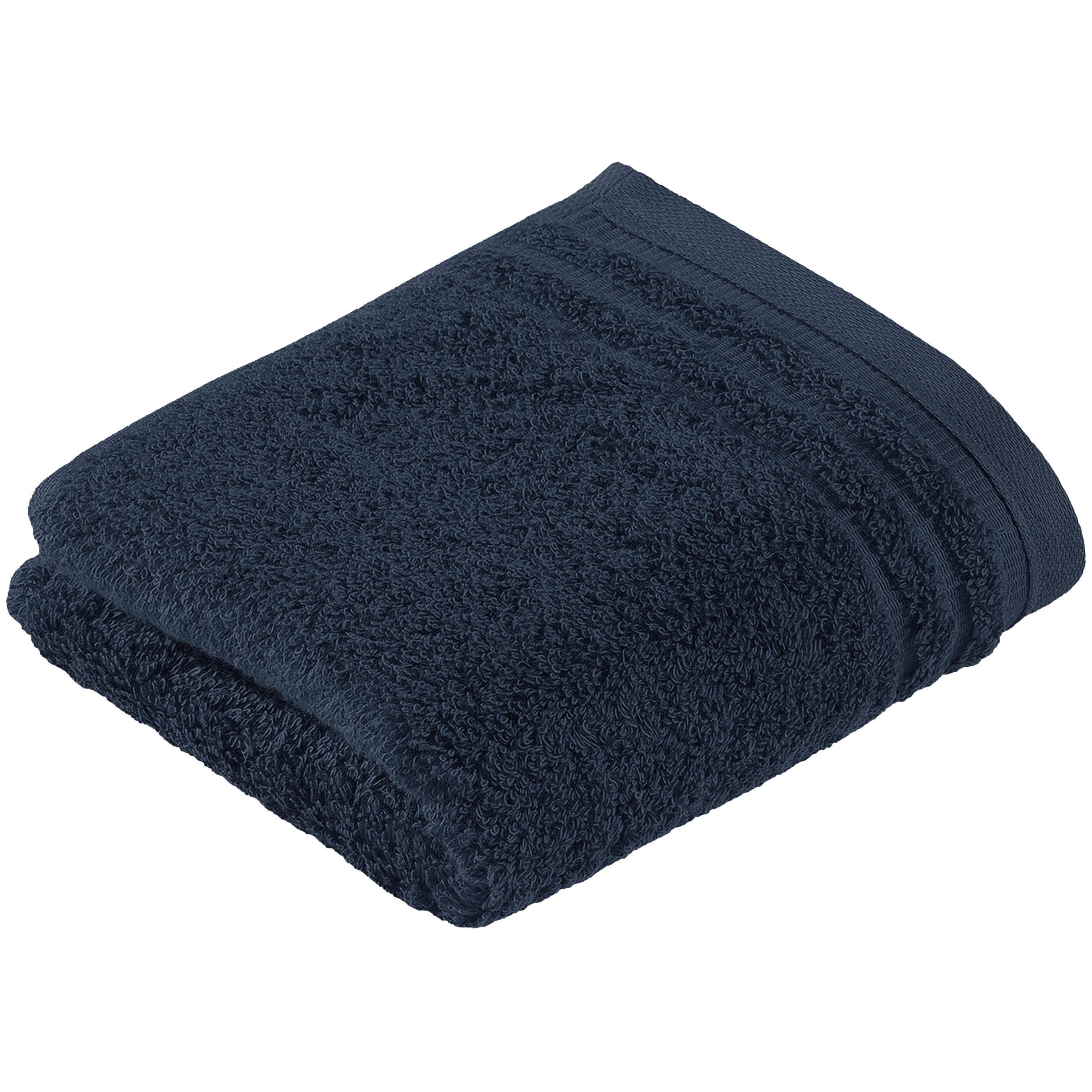 GÄSTETUCH Vienna Style Supersoft Blau 30/50 cm  - Blau, Basics, Textil (30/50cm) - Vossen