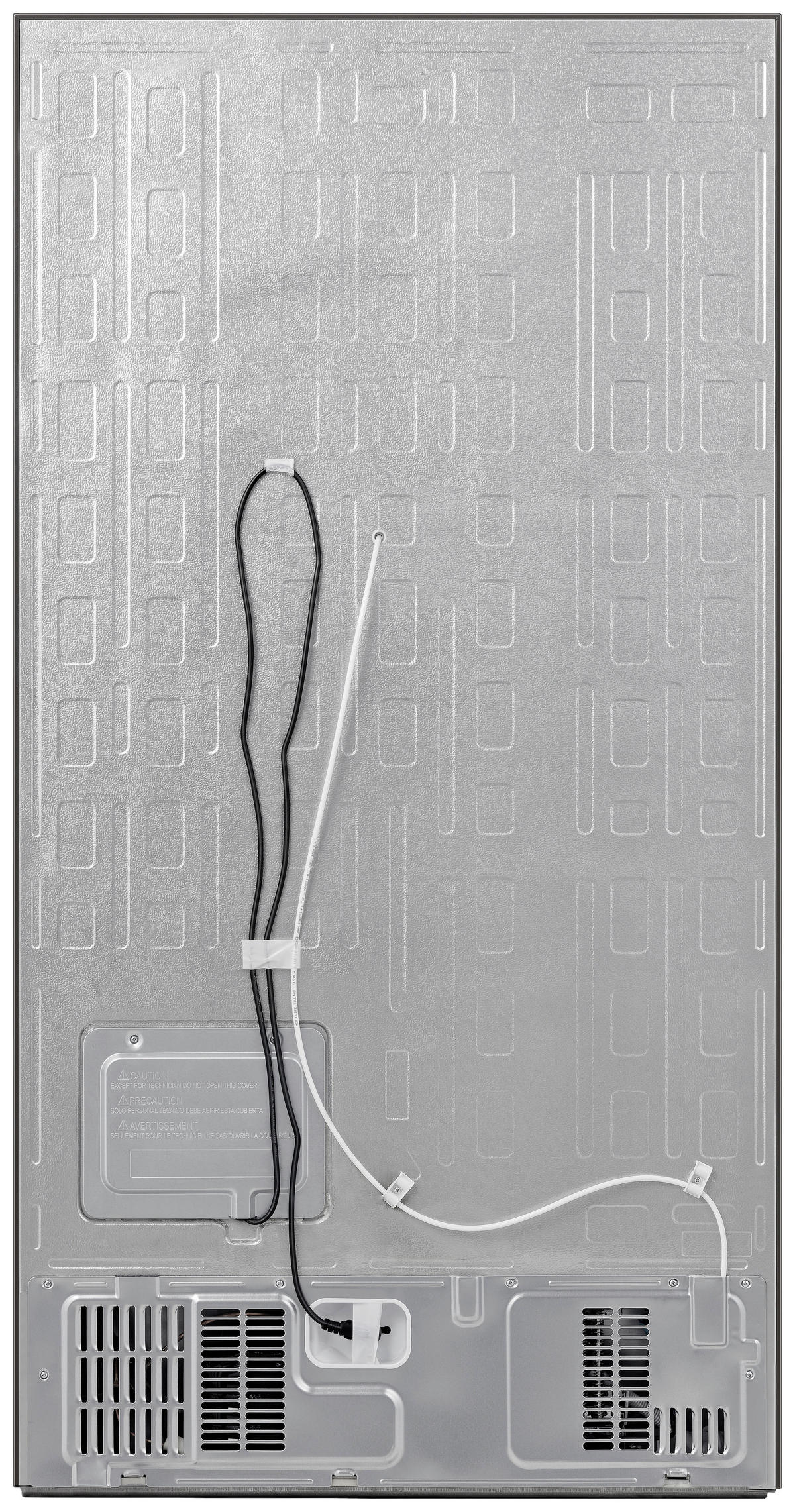 SIDE-BY-SIDE 91/179,5/73 cm RS818N4TIC  - Edelstahlfarben, Basics, Glas/Kunststoff (91/179,5/73cm) - Hisense