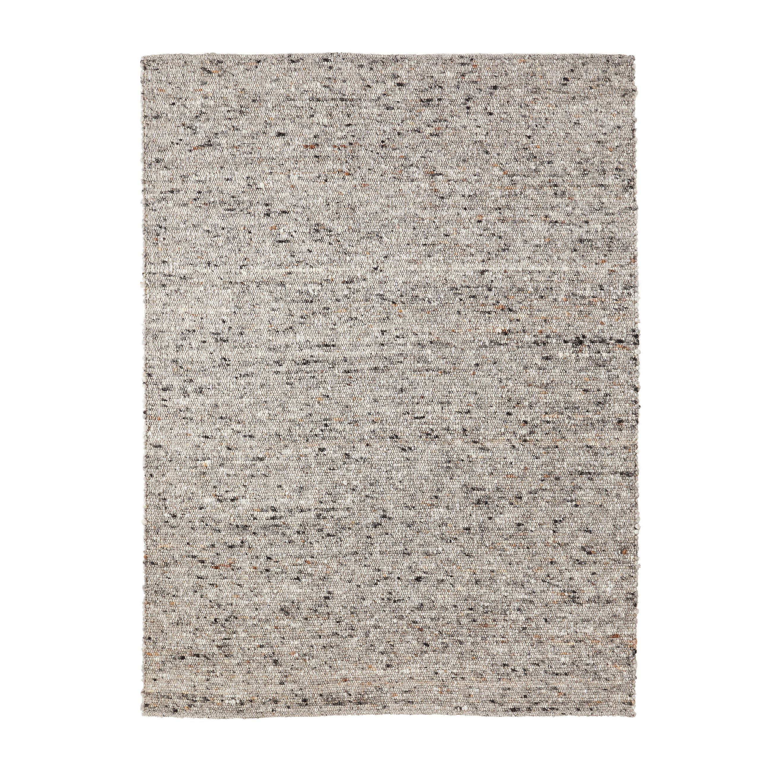 Linea Natura Handwebteppich Braun 130x190 cm
