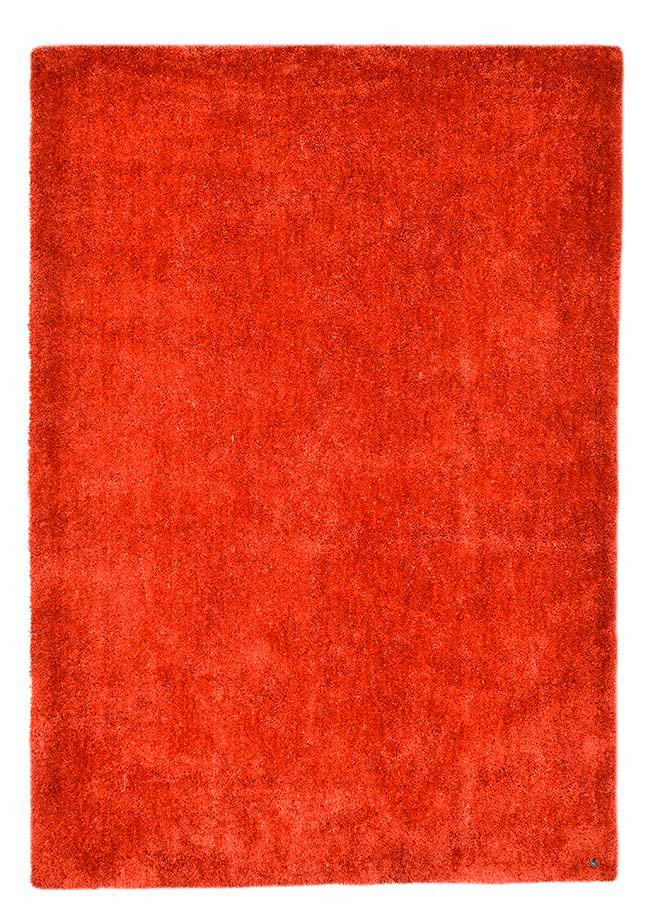 HOCHFLORTEPPICH 65/135 cm Rostfarben  - Rostfarben, Basics, Textil (65/135cm) - Tom Tailor