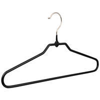 KLEIDERBÜGEL 40 cm Metall  - Schwarz, Design, Metall (40cm)