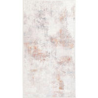 VINTAGE-TEPPICH 80/150 cm ONDEA JORG, waschbar Hellgrau, Rostfarben, Grauweiß rechteckig  - Rostfarben/Hellgrau, Basics, Kunststoff/Textil (80/150cm) - Lindorug