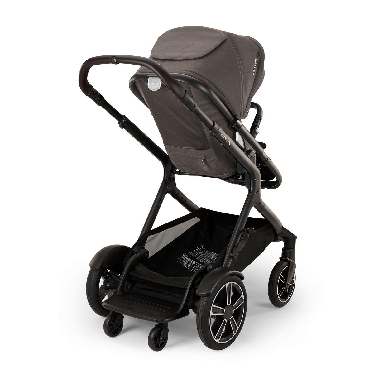 KINDERWAGENSET  Mixx Next  Thunder  - Grau, Basics, Kunststoff (60/110/82cm) - Nuna