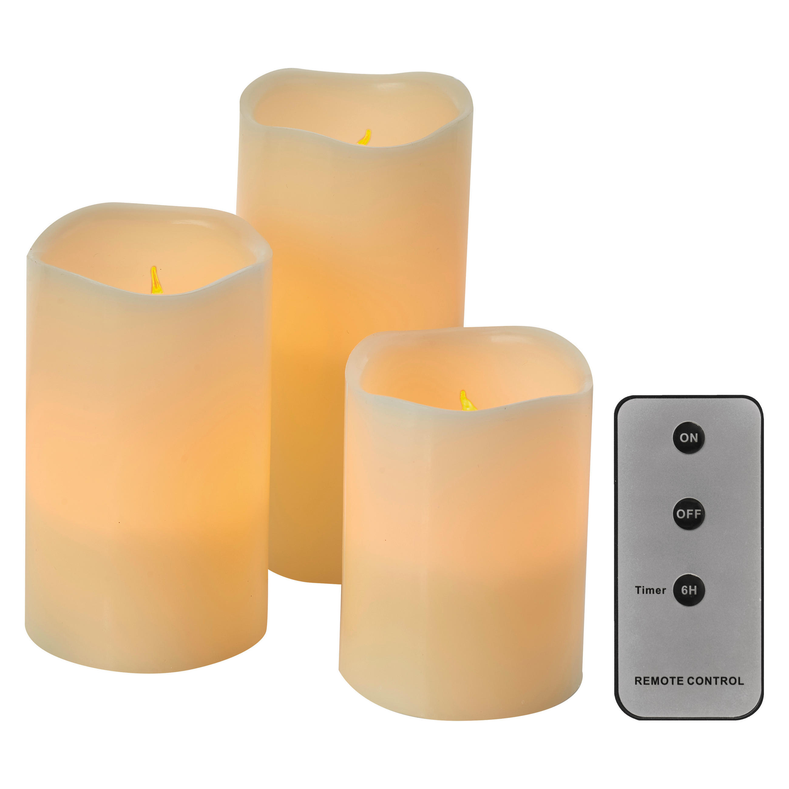 DEKORAČNÍ LED SVÍTIDLO 3 ks - Basics, přírodní materiály