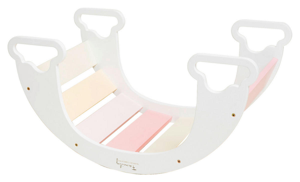 WIPPE  - Multicolor/Weiß, Basics, Holz (40/75/37cm)