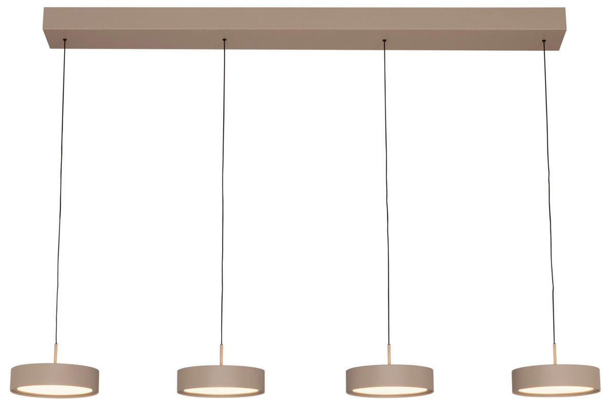 LED FÜGGŐLÁMPA 118/17,5/180 cm  - homok, Design, fém (118/17,5/180cm) - Dieter Knoll