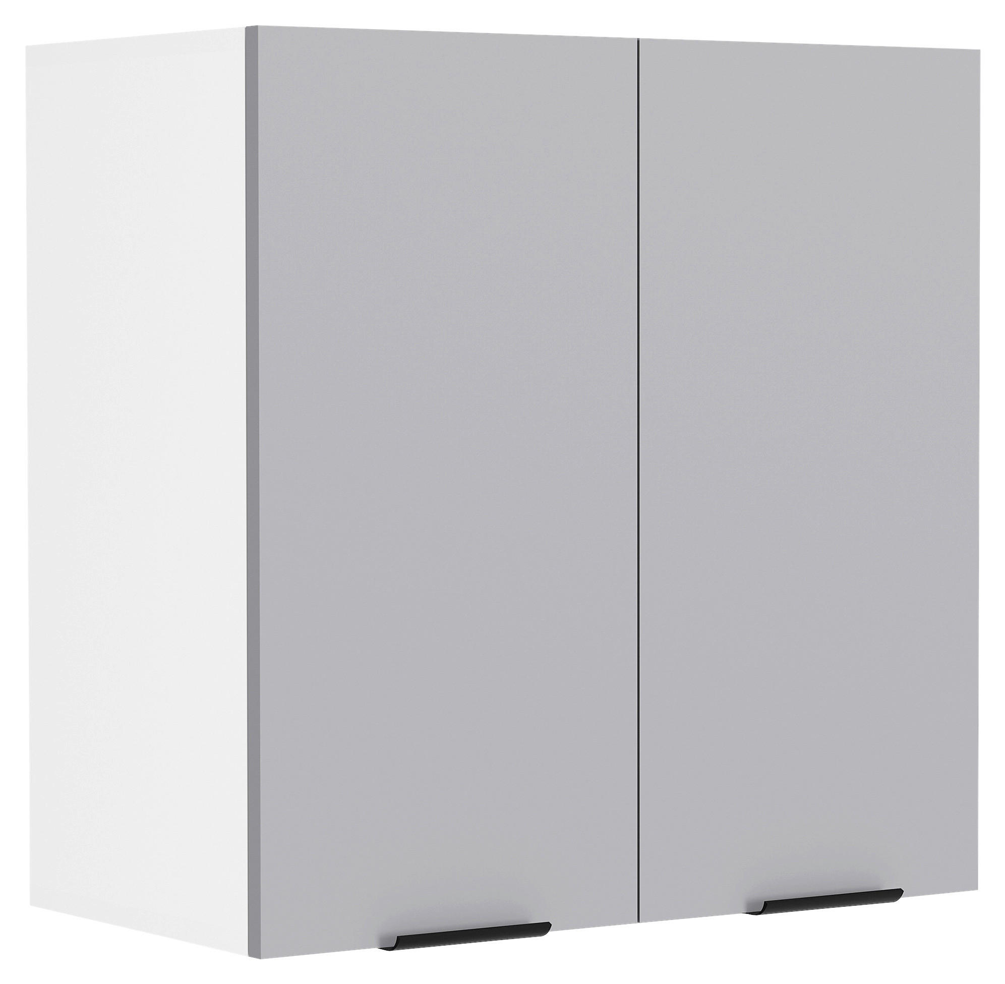 KÜCHENOBERSCHRANK 60/60/31 cm  in Anthrazit, Weiß  - Anthrazit/Schwarz, Trend, Holzwerkstoff/Kunststoff (60/60/31cm) - MID.YOU