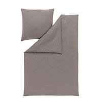BETTWÄSCHE Takoma Interlock-Jersey 155/220 cm  - Taupe, KONVENTIONELL, Textil (155/220cm) - Estella