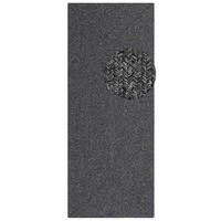 LÄUFER 80/200 cm Braided  - Anthrazit, Design, Kunststoff (80/200cm)