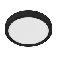 BADEZIMMER-DECKENLEUCHTE  28,5/2,8 cm    - Schwarz/Weiß, KONVENTIONELL, Kunststoff/Metall (28,5/2,8cm) - Eglo