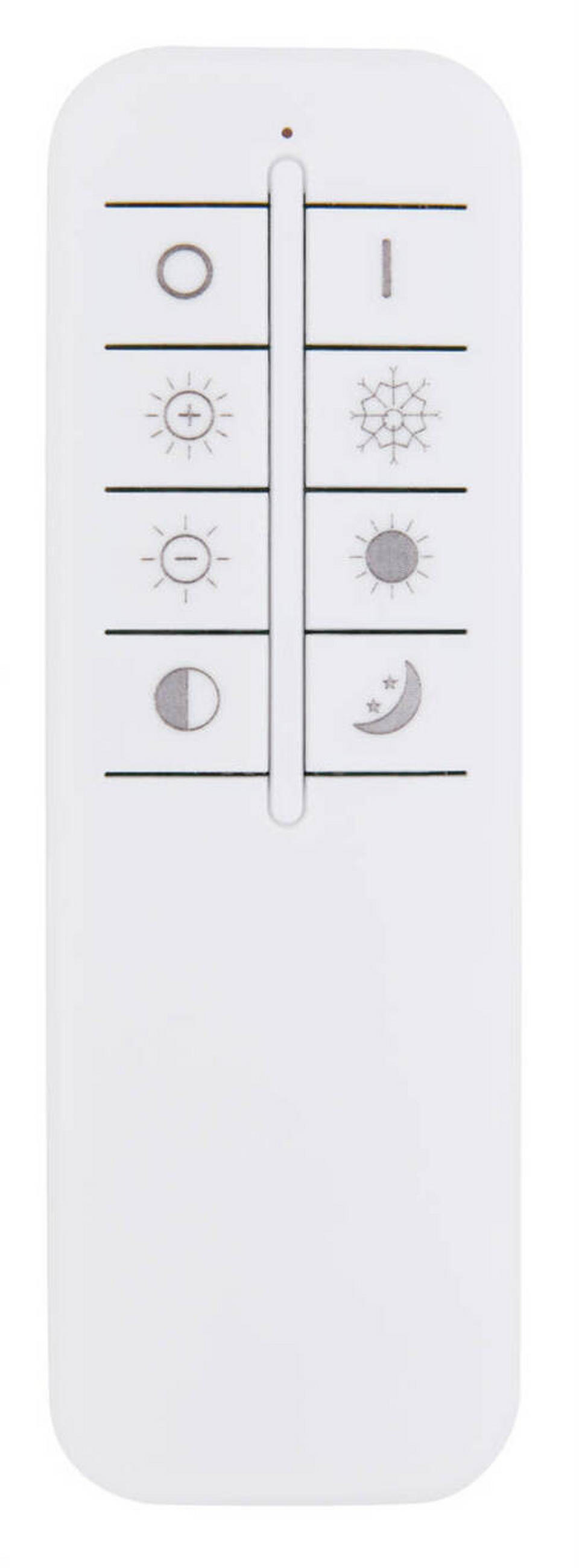 STROPNA LED-SVETILKA   //2700-6000 K/230 V/ - opal/antracit, Design, kovina/umetna masa (70/38/6,2cm) - Globo