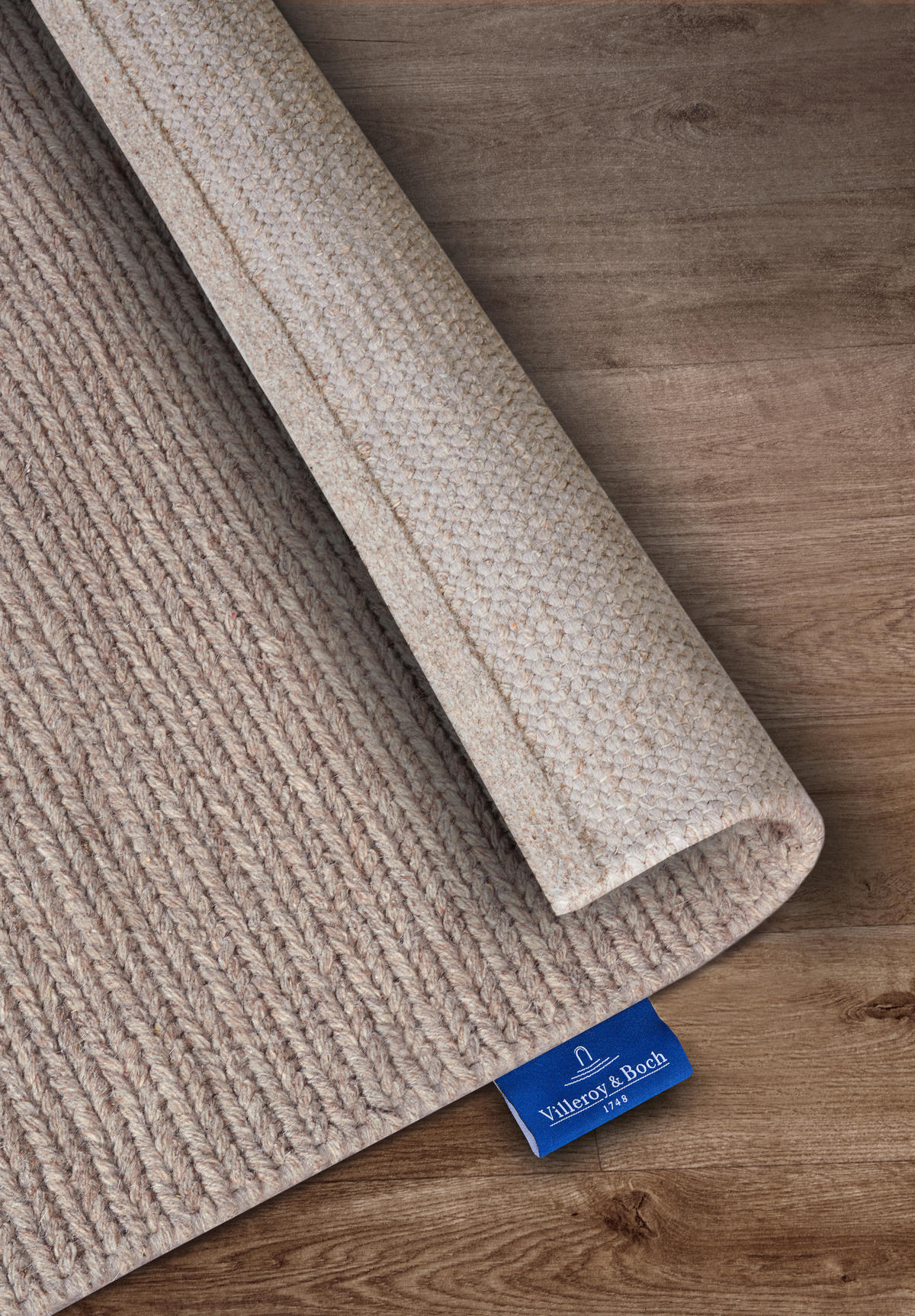 HANDWEBTEPPICH 160/230 cm Kollektion 1748 Cappuccino  - Cappuccino, Basics, Textil (160/230cm) - Villeroy & Boch