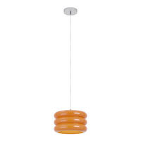 STROPNÍ ZÁVĚSNÉ SVÍTIDLO,  - bílá, Basics, plast (1.33kg)