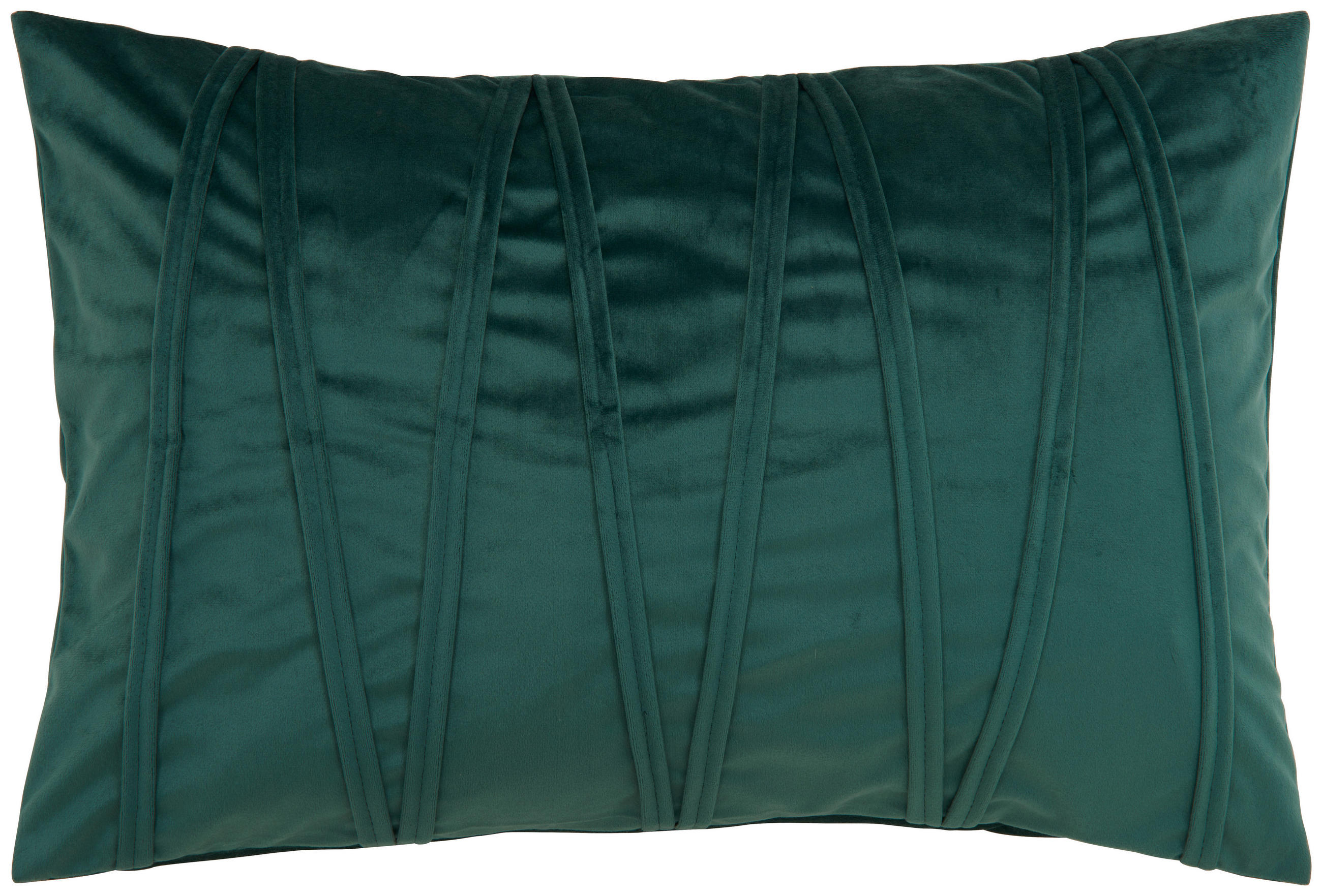 KISSENHÜLLE 40/60 cm  - Dunkelgrün, Basics, Textil (40/60cm) - Novel