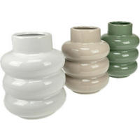 VÁZA, keramika, 19,5 cm - vícebarevná, Basics, keramika (15/19,5/15cm)