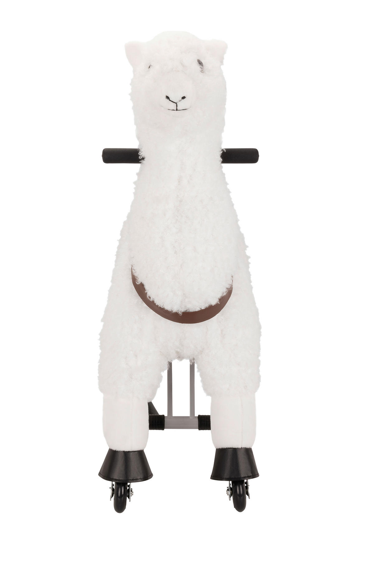SCHAUKELTIER - Braun/Weiß, Basics, Kunststoff/Textil (76/27/85cm) - My Baby Lou