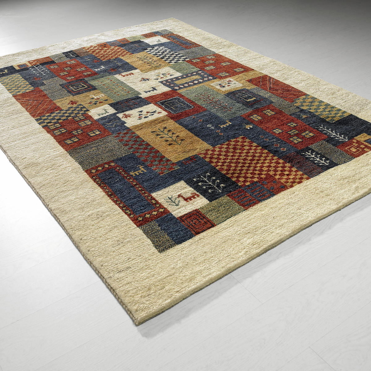 ORIENTALISK MATTA 80/200 cm Chrysopras Natur  - multicolor, Lifestyle, textil (80/200cm) - Cazaris