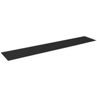 OBERPLATTE  Glas  Anthrazit  - Anthrazit, Basics, Glas (226,40/40,50/0,40cm) - Voleo