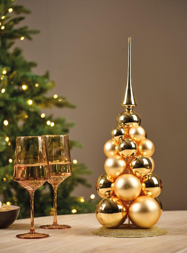 DEKOBAUM - KONVENTIONELL, Glas (4,00/4,00/4,00cm)