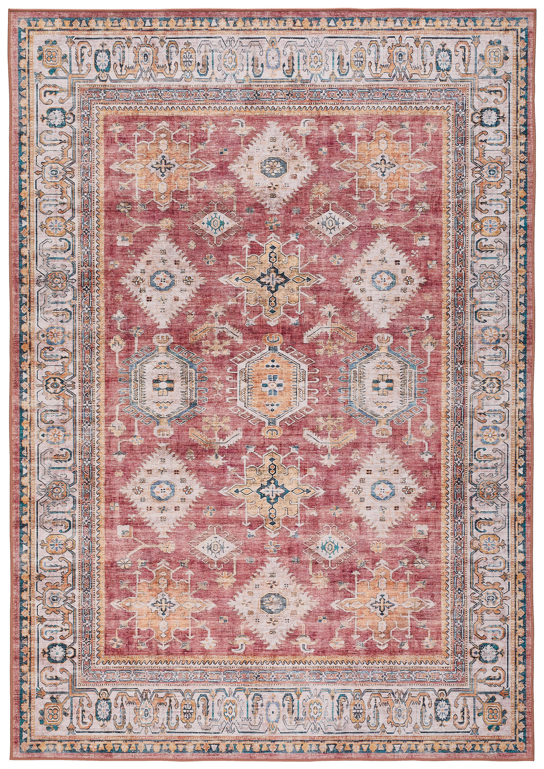 Traversă - roșu, Design, plastic/textil (80/250cm) - Novel