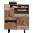 KOMMODE - Mooreichefarben/Multicolor, Trend, Holz/Holzwerkstoff (100/118/40cm) - Carryhome KOMMODE - Mooreichefarben/Multicolor, Trend, Holz/Holzwerkstoff (100/118/40cm) - Carryhome