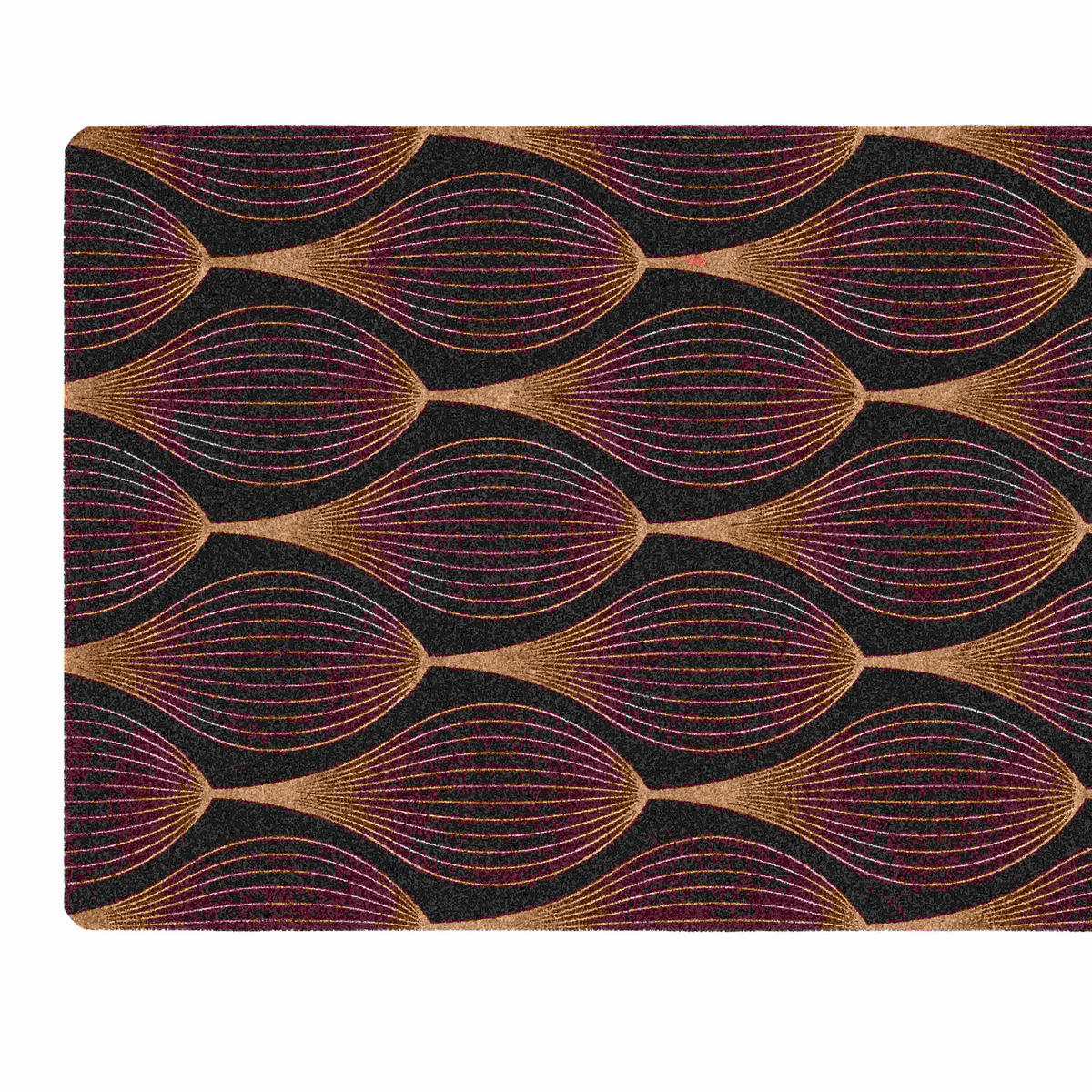 LÄUFER 55/150 cm Elegance Cognac  - Cognac, Design, Kunststoff/Textil (55/150cm) - Esposa