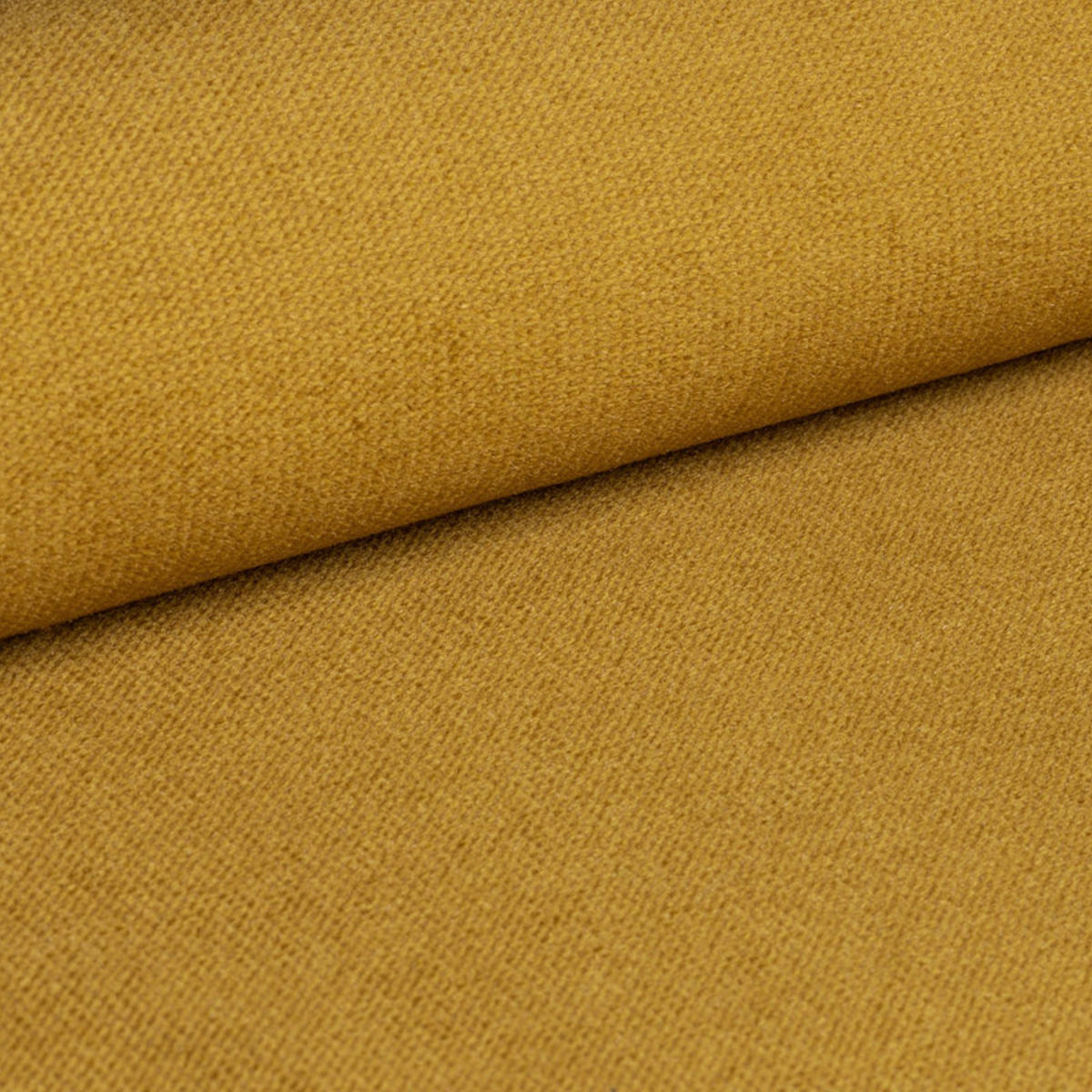 WOHNLANDSCHAFT Senfgelb Webstoff  - Senfgelb/Schwarz, MODERN, Kunststoff/Textil (350/153/68cm) - Xora