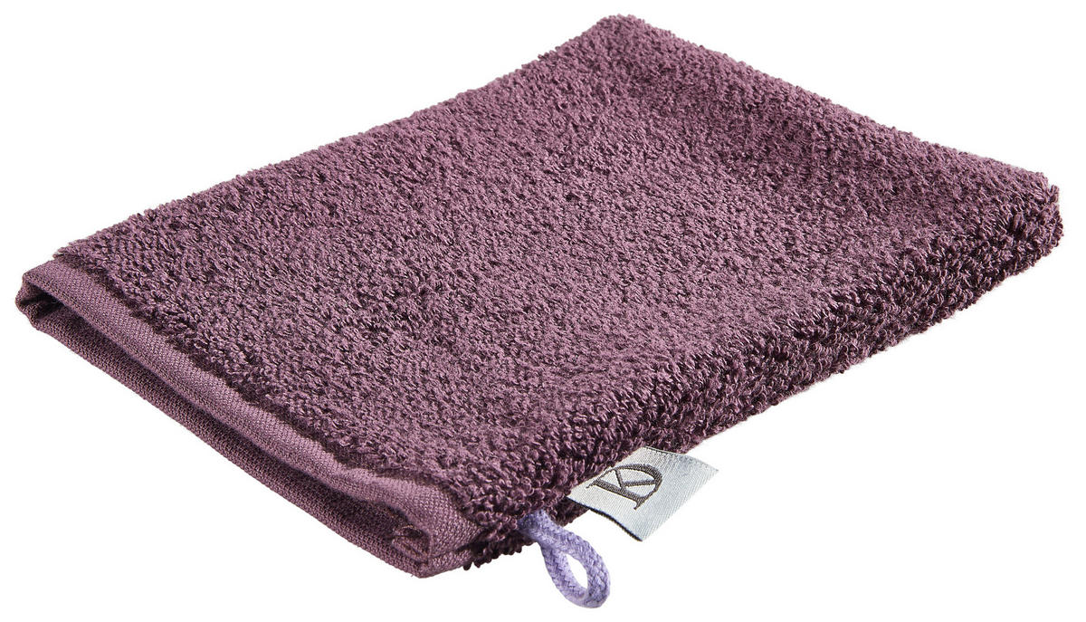 WASCHLAPPEN BOLANO Lila 4-teilig  - Lila, KONVENTIONELL, Textil (16/21cm) - Dieter Knoll
