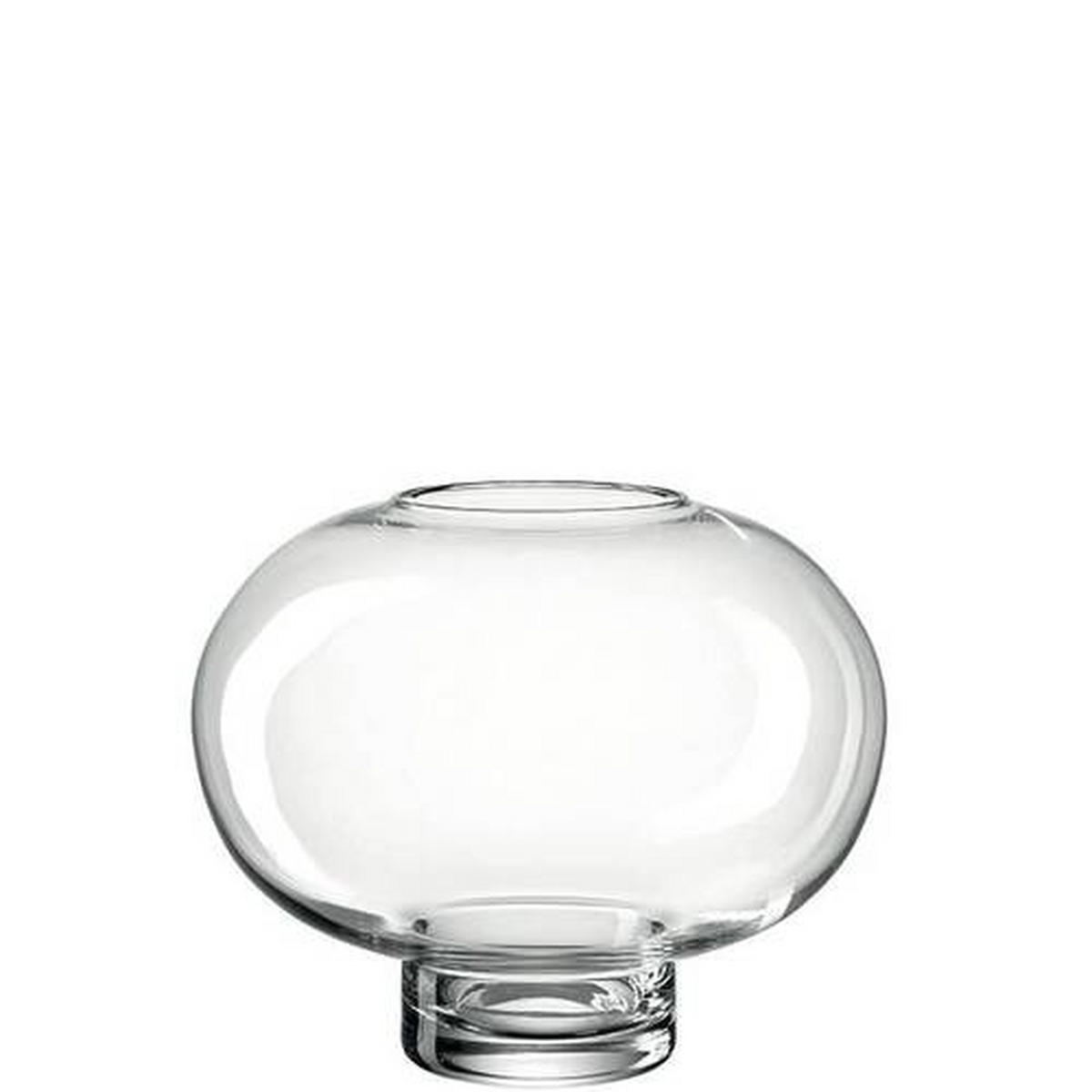 VASE 18,50 cm  - Transparent, Basics, Glas (22,30/18,50/22,30cm) - Leonardo