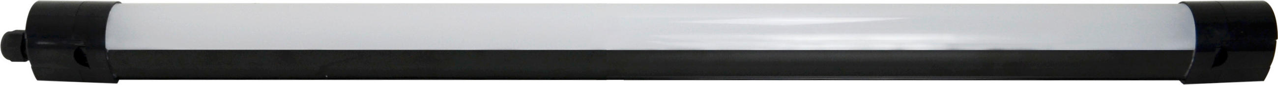 LED-DECKENLEUCHTE pro 62/6/6 cm  - Schwarz, Basics, Kunststoff (62/6/6cm)