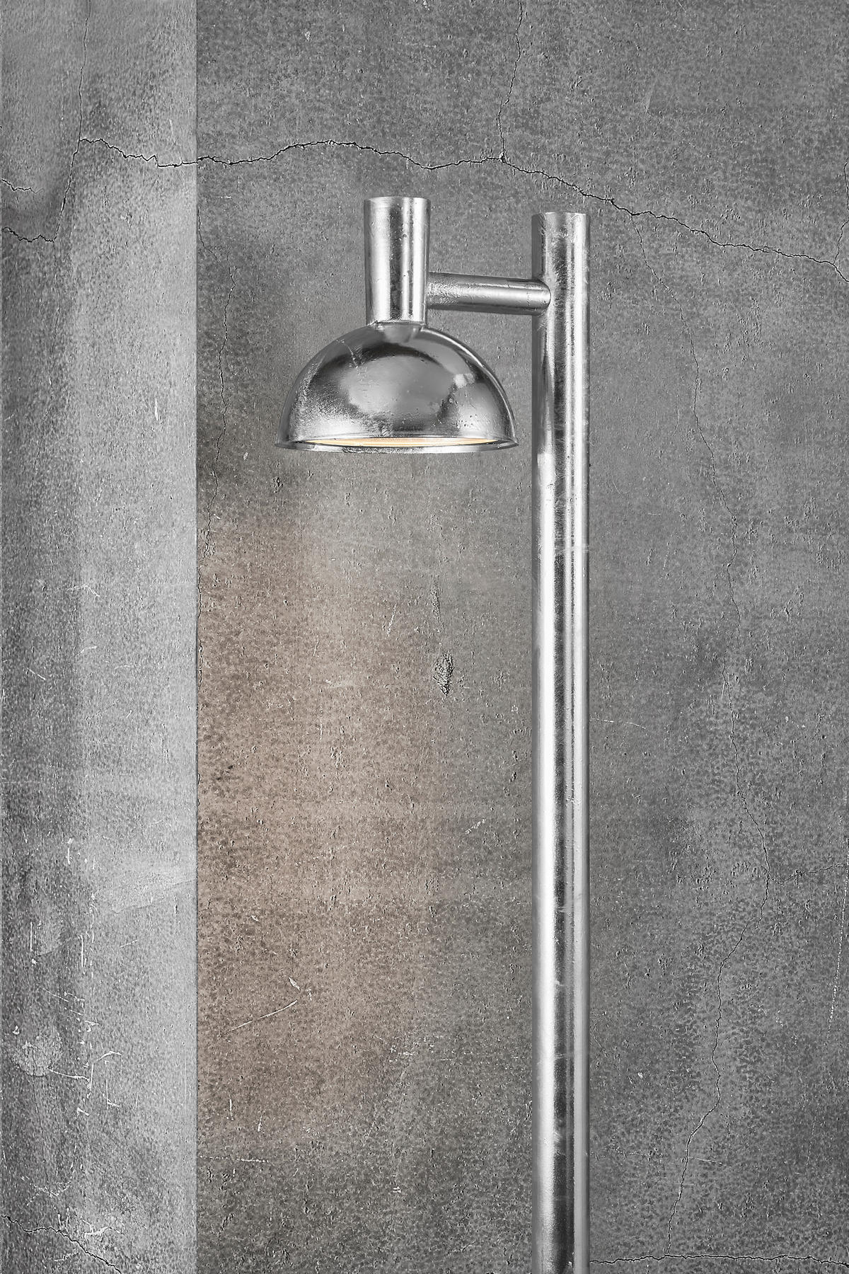 AUßENSTEHLEUCHTE 32,5/100 cm   - Zinkfarben, KONVENTIONELL, Metall (32,5/100cm) - Nordlux