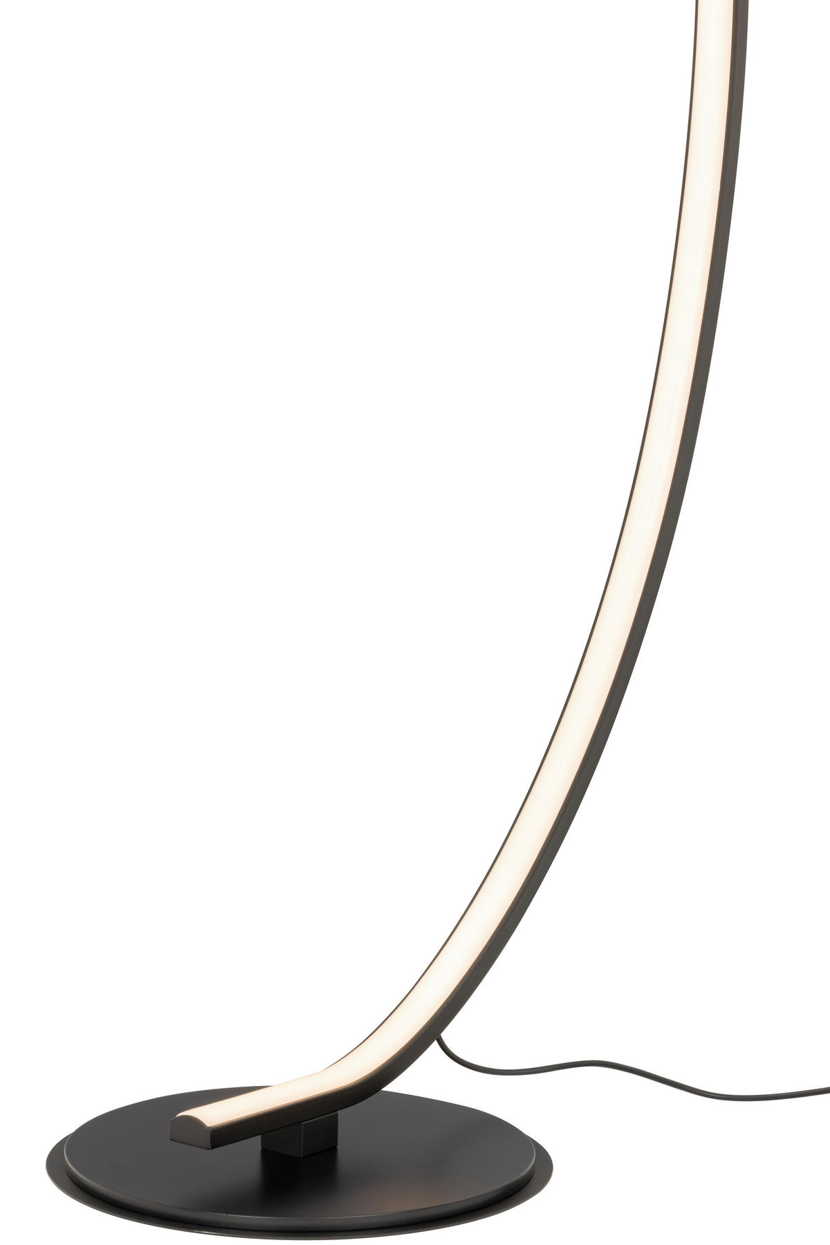 STOJACÍ LED SVÍTIDLO, 81/28/165 cm - černá, Design, kov/plast (81/28/165cm) - Novel