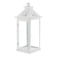 LAMPÁŠ kov - biela, Basics, kov (18/18/43cm)